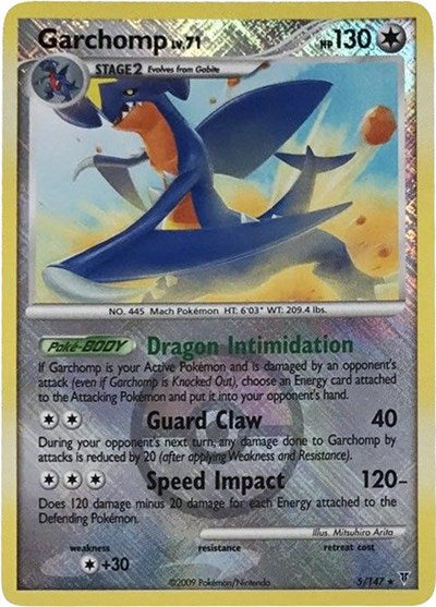 PR: Garchomp - 5/147 (Championship Promo) (Reverse Holofoil)