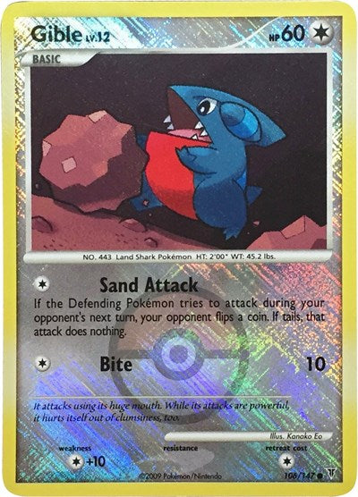 PR: Gible - 106/147 (Championship Promo) (Reverse Holofoil)