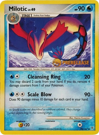 PR: Milotic - 70/147 (Prerelease)