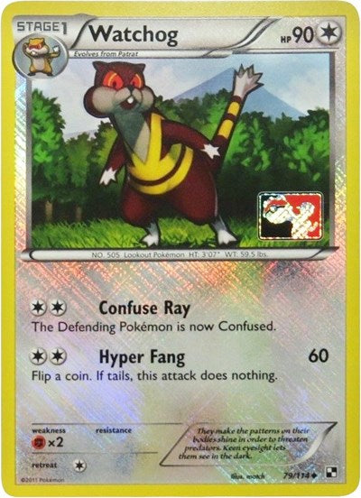 PR: Watchog - 79/114 (League Promo) (Reverse Holofoil)