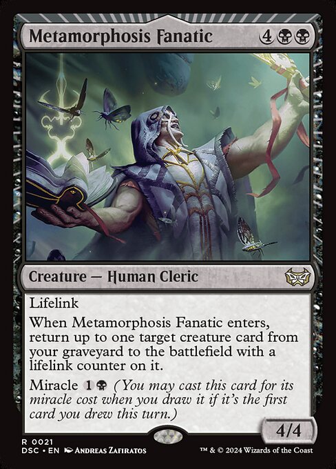 DSC: Metamorphosis Fanatic