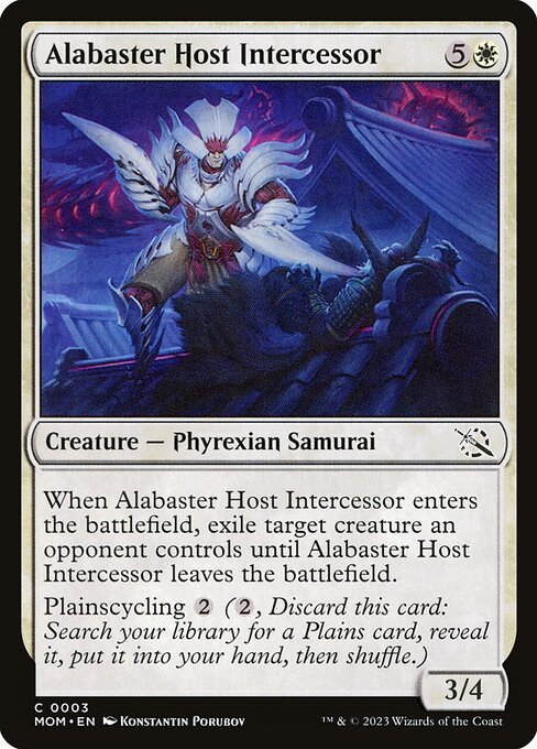 MOM: Alabaster Host Intercessor (Foil)