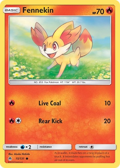 SM06: Fennekin (15) (Reverse Holofoil)