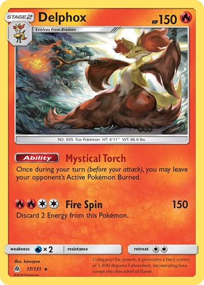 SM06: Delphox (Holofoil)