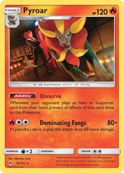 SM06: Pyroar (Holofoil)