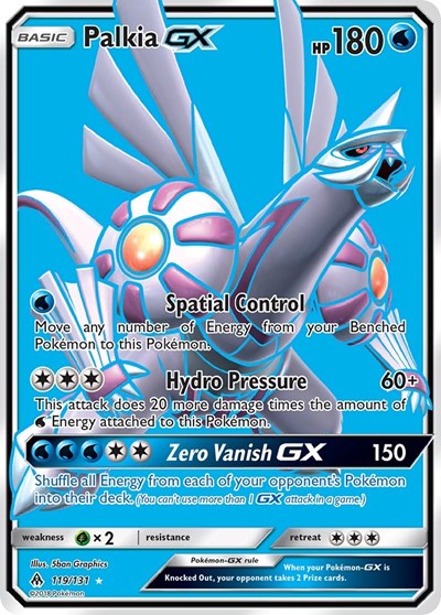 SM06: Palkia GX (Full Art) (Holofoil)
