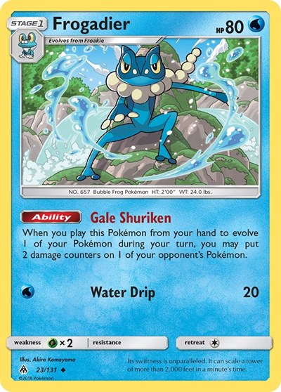 SM06: Frogadier (Reverse Holofoil)