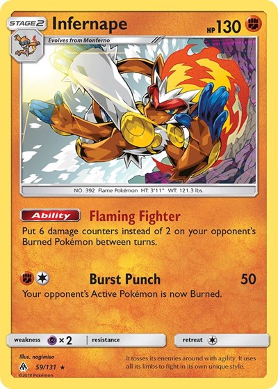 SM06: Infernape (Holofoil)