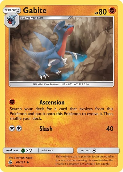 SM06: Gabite (Reverse Holofoil)
