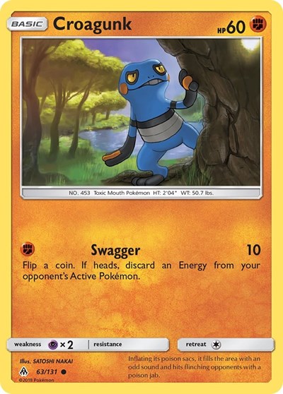 SM06: Croagunk (Reverse Holofoil)