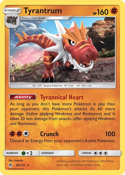 SM06: Tyrantrum (Holofoil)
