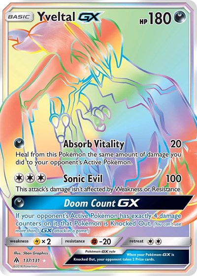 SM06: Yveltal GX (Secret) (Holofoil)