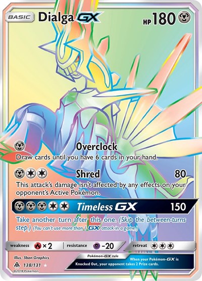 SM06: Dialga GX (Secret) (Holofoil)