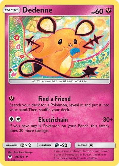 SM06: Dedenne (Reverse Holofoil)