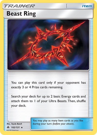 SM06: Beast Ring (Reverse Holofoil)