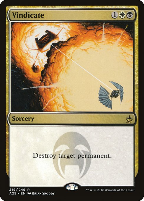 A25: Vindicate (Foil)