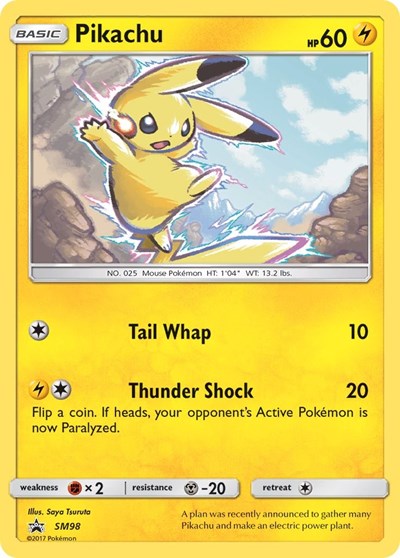 SMP: Pikachu - SM98 (Holofoil)