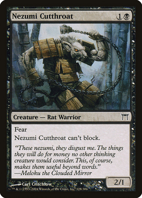 CHK: Nezumi Cutthroat