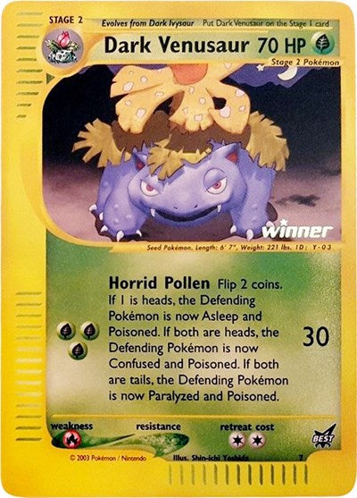 PR: Dark Venusaur - 7 [Winner]