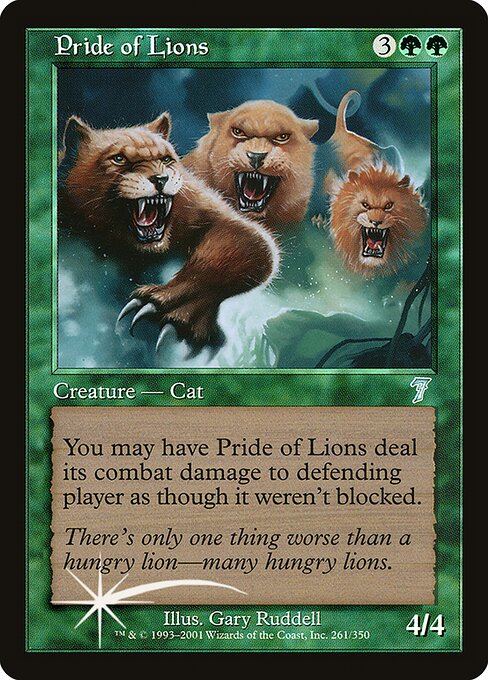 7ED: Pride of Lions (Foil)