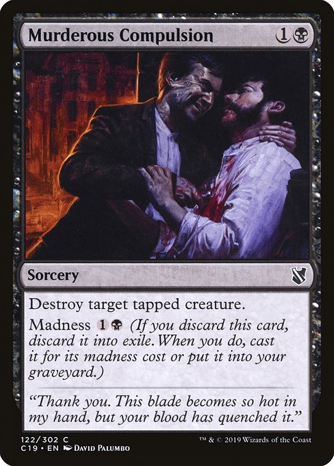 C19: Murderous Compulsion