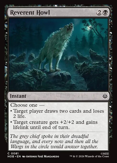 HOB: Reverent Howl (Foil)