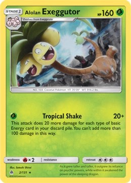 PR: Alolan Exeggutor - 2/131 (SM Forbidden Light) (Holofoil)