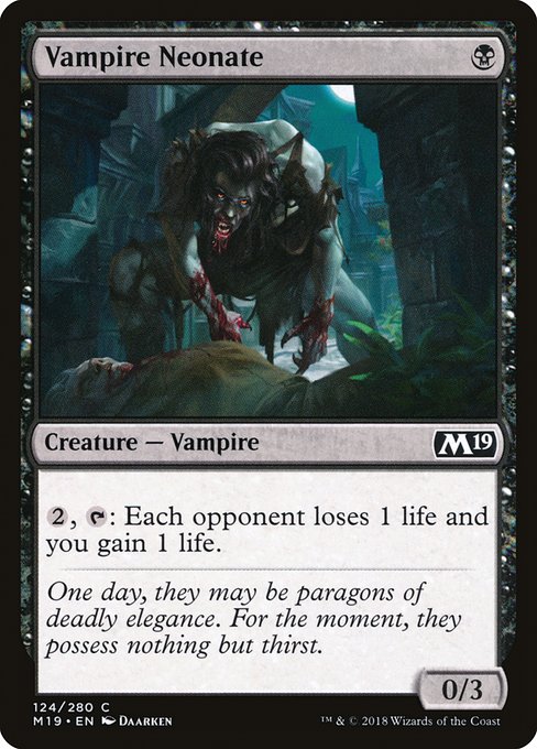 M19: Vampire Neonate (Foil)