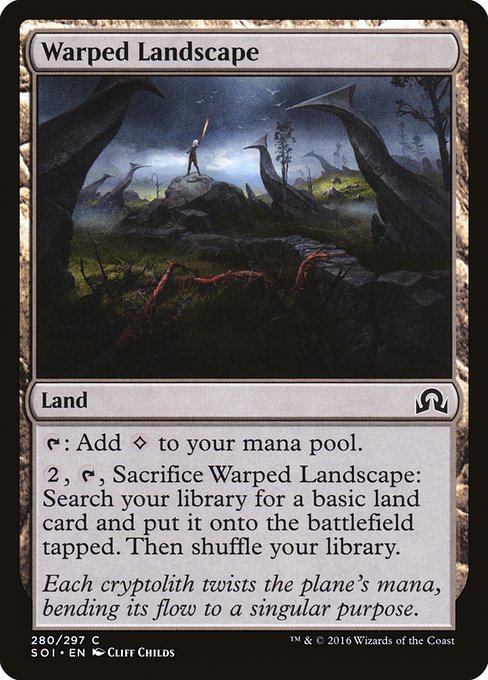 SOI: Warped Landscape (Foil)