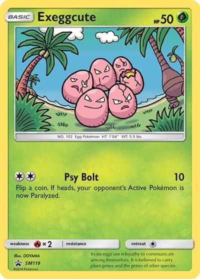SMP: Exeggcute - SM119 (Holofoil)