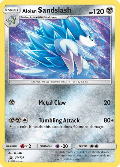 SMP: Alolan Sandslash - SM127 (Holofoil)