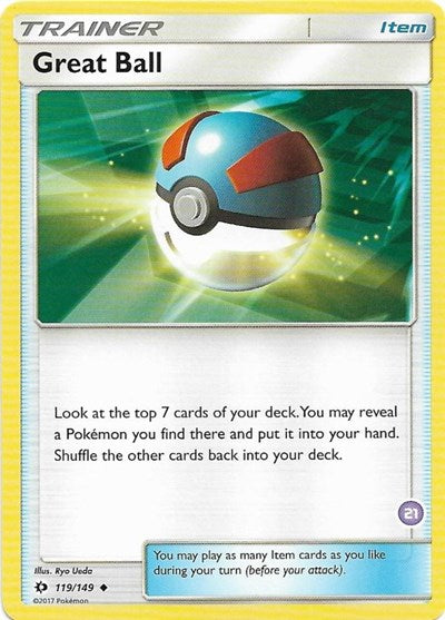 SMK2: Great Ball (#21, Alolan Sandslash Half-Deck)