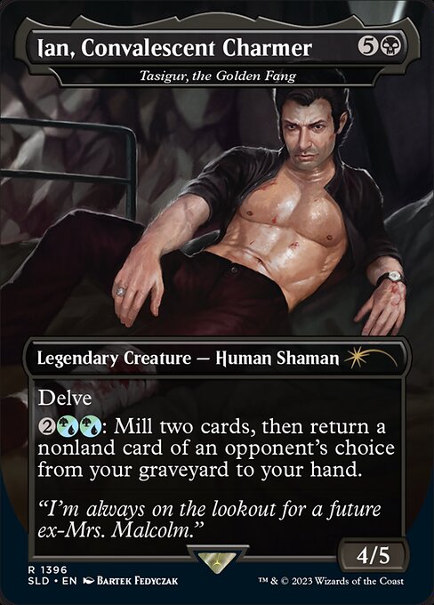 SLD: Ian, Convalescent Charmer - Tasigur, the Golden Fang