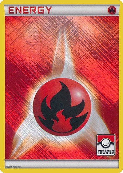 PR: Fire Energy (2011 Pokemon League) (Holofoil)