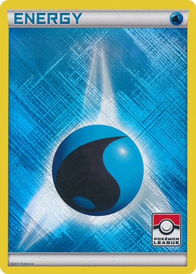 PR: Water Energy (2011 Pokemon League Promo) (Holofoil)