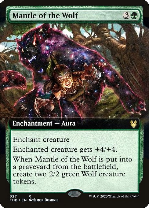 THB: Mantle of the Wolf (Extended Art) (Foil)