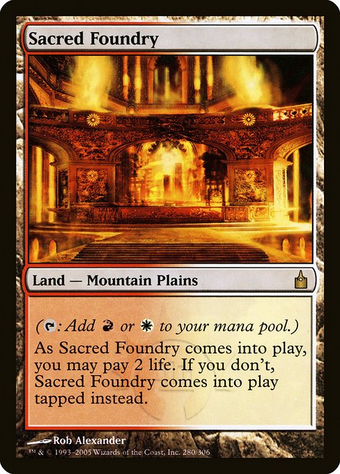 RAV: Sacred Foundry (Foil)