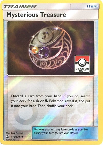 PR: Mysterious Treasure - 113/131 (League Cup) (Reverse Holofoil)