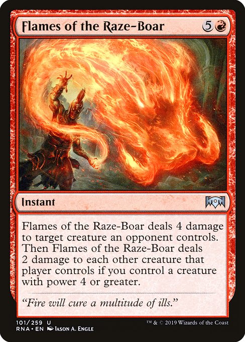 RNA: Flames of the Raze-Boar (Foil)