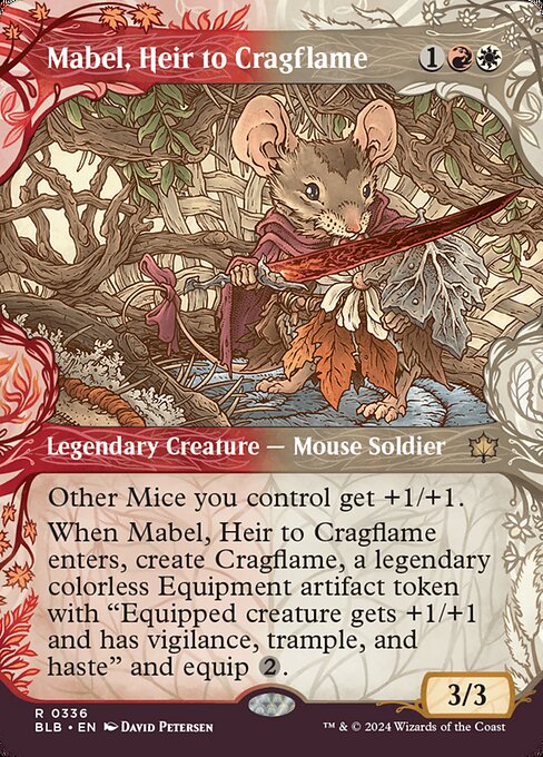 BLB: Mabel, Heir to Cragflame (Showcase) (Foil)