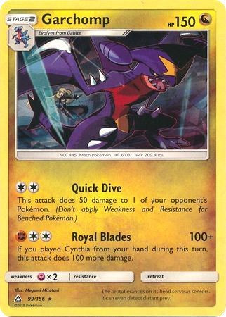 PR: Garchomp - 99/156 (Cracked Ice Holo) (Holofoil)