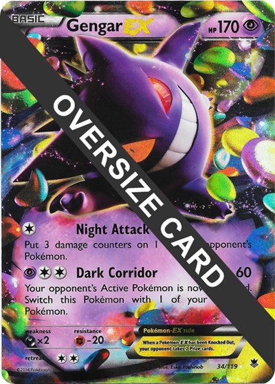 PR: Gengar EX - 34/119 (Holofoil)