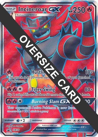 PR: Incineroar GX - SM38 (SM Black Star Promo) (Holofoil)