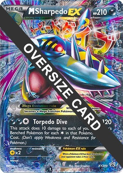 PR: M Sharpedo EX - XY200 (Holofoil)
