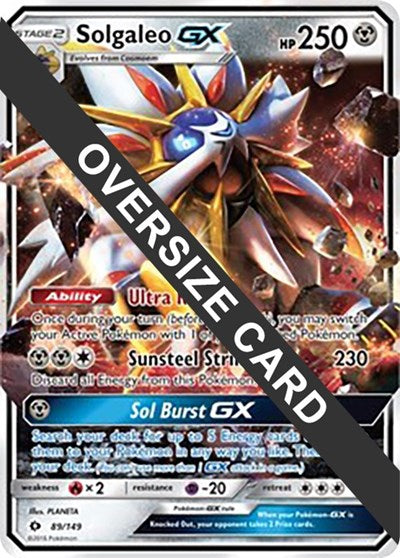 PR: Solgaleo GX - 89/149 (Holofoil)