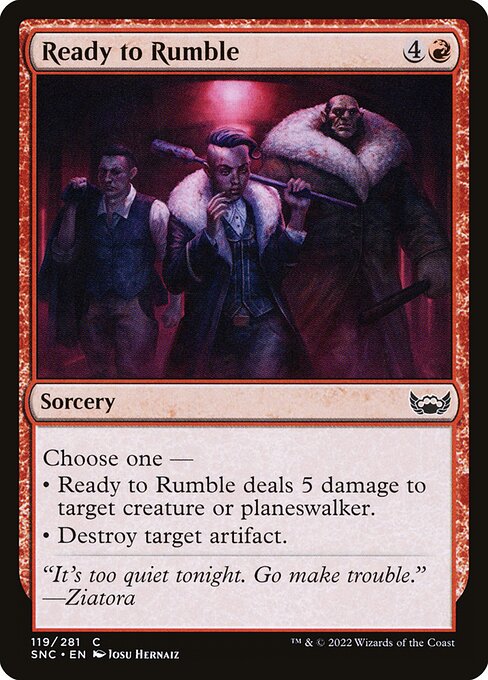 SNC: Ready to Rumble (Foil)