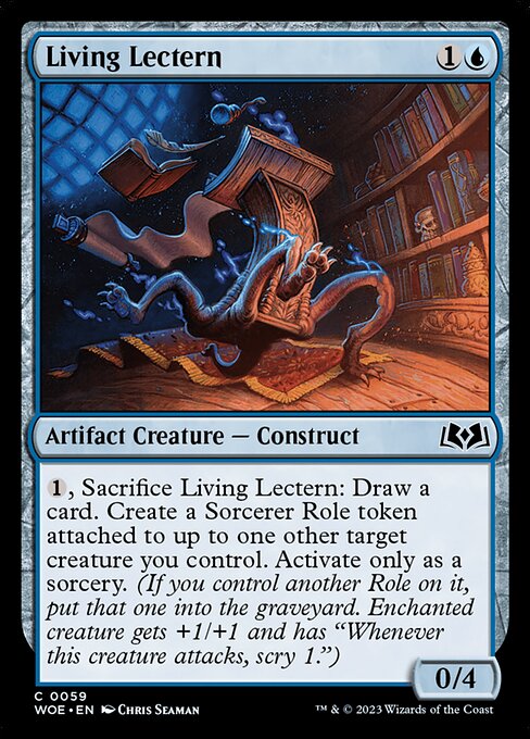 WOE: Living Lectern (Foil)