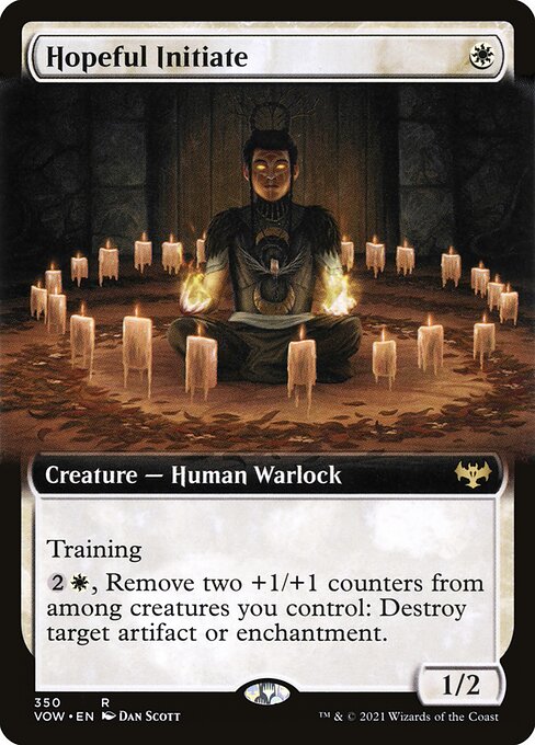 VOW: Hopeful Initiate (Extended Art) (Foil)