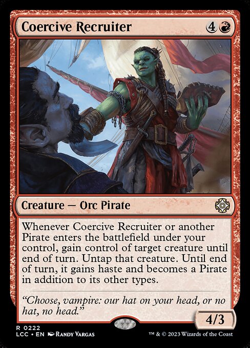 LCC: Coercive Recruiter
