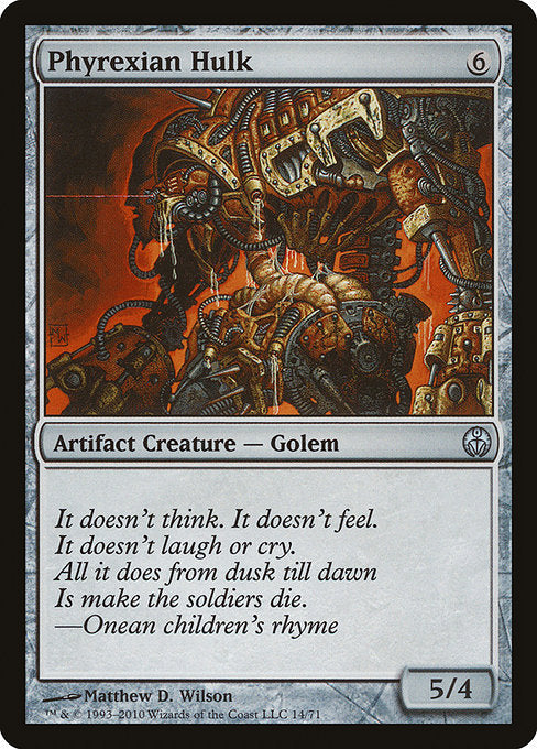 DDE: Phyrexian Hulk